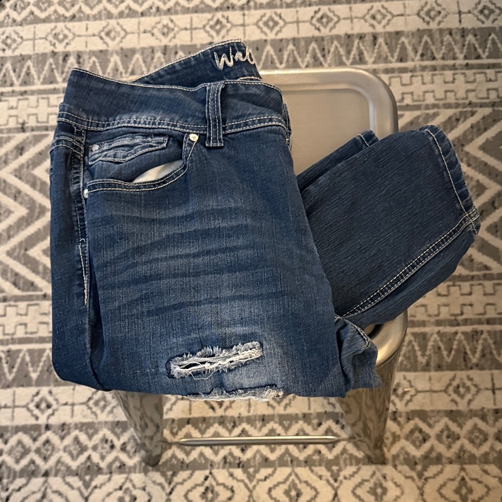 Wallflower Blue Skinny Jeans